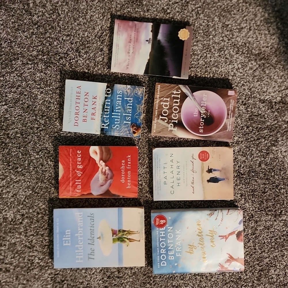 Elin Hilderbrand, Dorothea Benton Frank, and Jodi Picoult Books